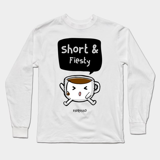 Espresso Long Sleeve T-Shirt by Kash's tshirts